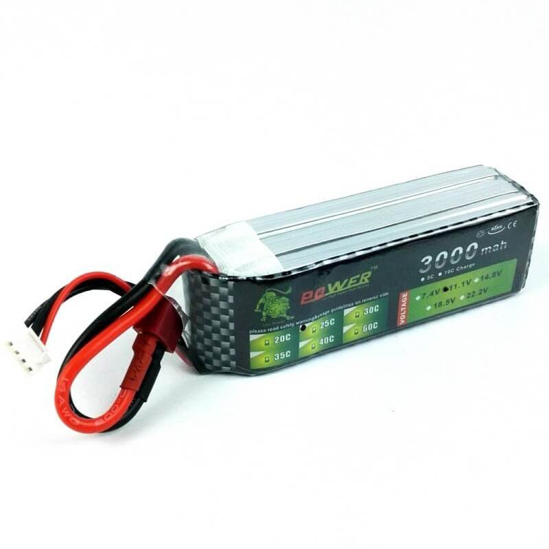 LiPo Rechargeable Battery 11 1V 3000mAh 25C